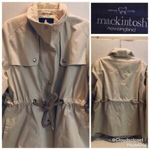 Mackintosh NWOT ASPHALT All Weather COAT XL
